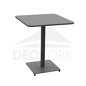 Hliníkový stolek RUBBY 65x65 cm (antracit)