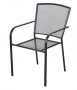 Kovová židle TOLEDO (černá)